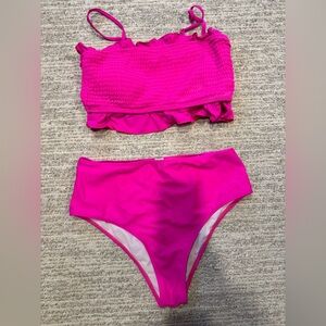 Vibrant Pink Bikini Set